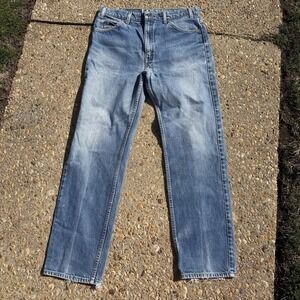 Vintage 90s Levis 505 Orange Tab Jeans 36  Great Fade